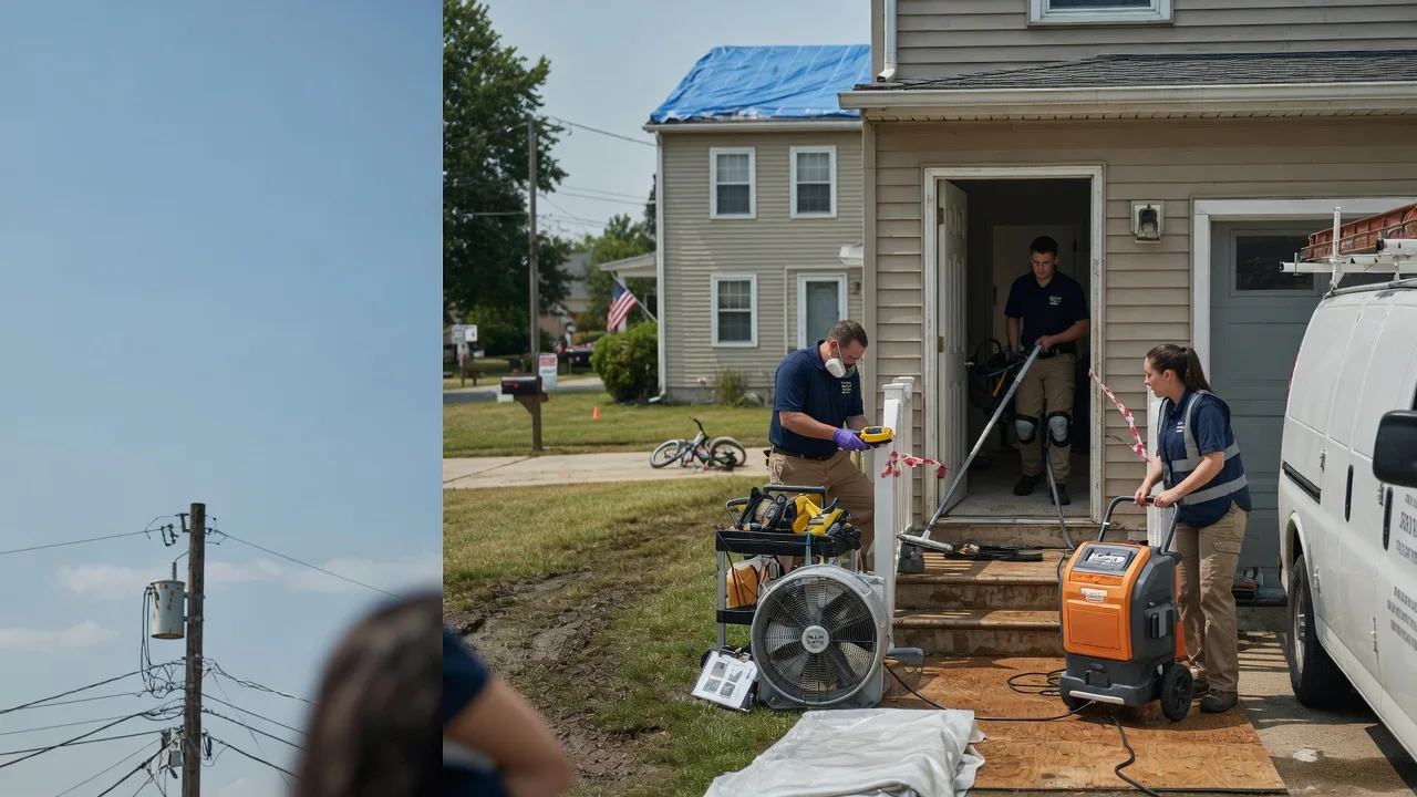 Water Damage Repair in Beaverdam, OH near me